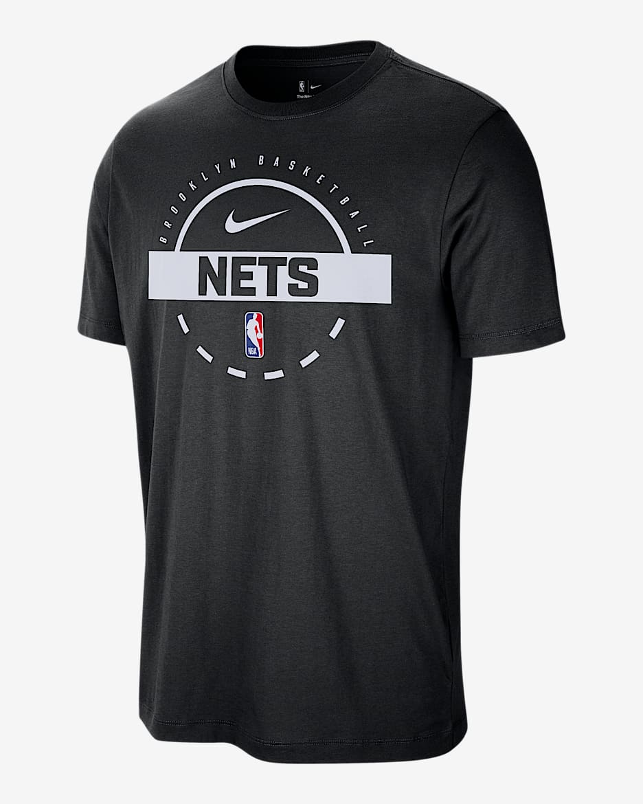 Nike NBA BROOKLYN NETS Practice Shirt 長袖 Nike Dri-FIT x NBA Brooklyn Nets Practice Long-Sleeve T